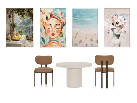 Gen & Rodney - Dining Area Interior Design Mood Board by NT