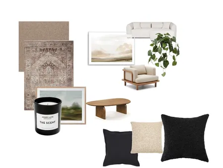 Modern Farmhouse Living room Interior Design Mood Board by VivianWuollet on Style Sourcebook