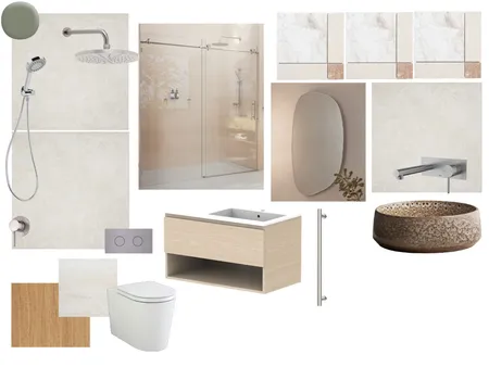 Guest bath Interior Design Mood Board by Heim Design on Style Sourcebook