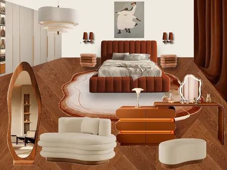 bedroom Interior Design Mood Board by Maria 23