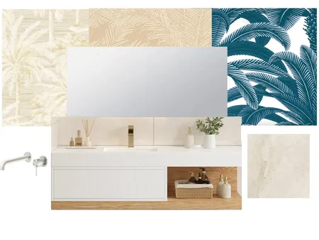 Powder Room Interior Design Mood Board by Sable + Soleil on Style Sourcebook