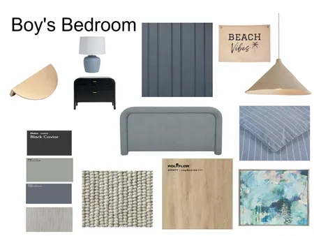 8 yr Boy Bedroom Interior Design Mood Board by jenniferD on Style Sourcebook