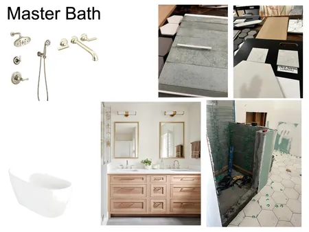 Primary Bathroom - Current Interior Design Mood Board by MTLuppino@gmail.com on Style Sourcebook