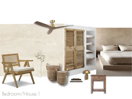 THNOS BEDROOM1 Interior Design Mood Board by venetimar