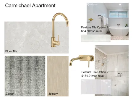 Carmichael Apartment Interior Design Mood Board by lsimons