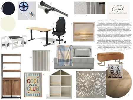 Sample Board (IDI 10) Interior Design Mood Board by Maisie_Cupid