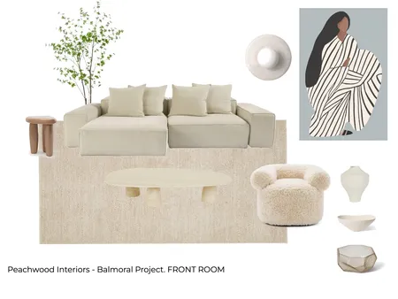 Balmoral Project - FRONT LIVING Interior Design Mood Board by Peachwood Interiors on Style Sourcebook