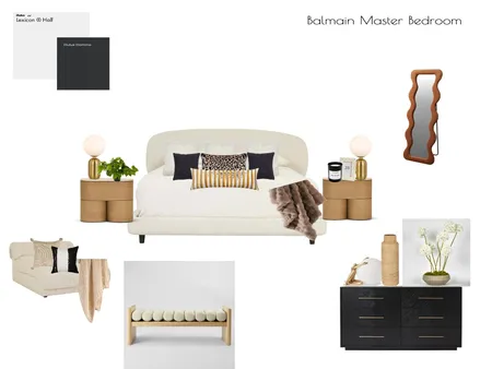 Balmain Master Bedroom Interior Design Mood Board by WendyGee on Style Sourcebook