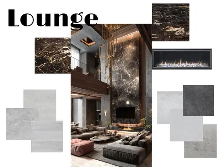 Lounge Fire Wall 1 Interior Design Mood Board by neda@archiphor.com.au