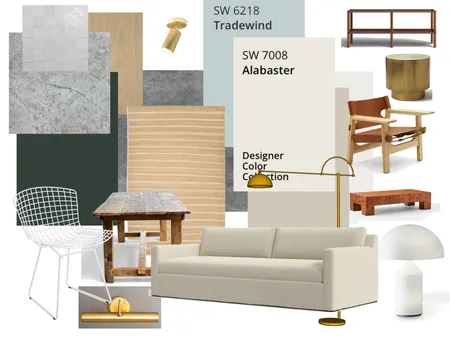 Living / Kitchen / Dining Interior Design Mood Board by Jfprice