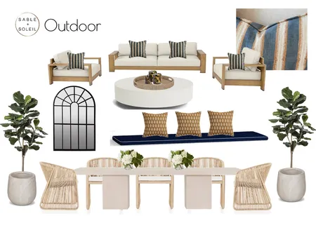 Outdoor Interior Design Mood Board by Sable + Soleil on Style Sourcebook