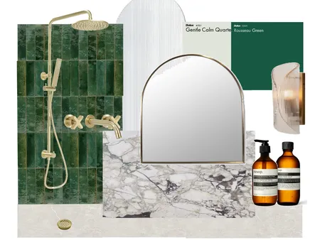 Bathroom 2 Interior Design Mood Board by Lani_Emma