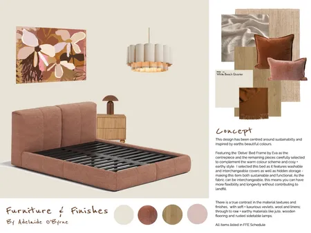 Assessment 3 - Bedroom - Concept Interior Design Mood Board by addieobyrne on Style Sourcebook