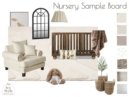 Assignment 10 Sample Board Nursery Interior Design Mood Board by Ivy Style on Style Sourcebook