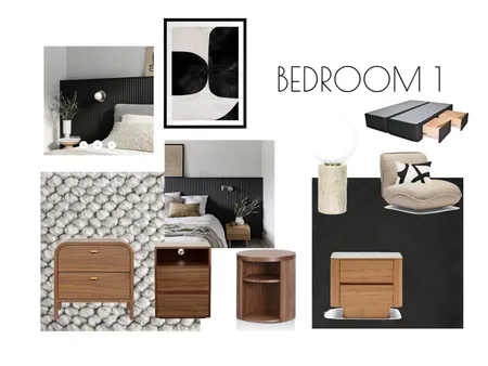 1st bedroom Interior Design Mood Board by HIGH VALLEY on Style Sourcebook