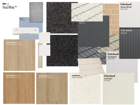 Overall Internal and External Interior Design Mood Board by NerdGeek
