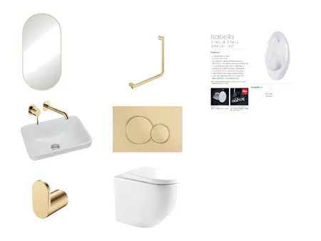 Womens toilet and Ambulant Interior Design Mood Board by donna-roffey on Style Sourcebook