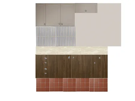 Kitchen Handles V2 - SAFFI Interior Design Mood Board by Black Koi Design Studio on Style Sourcebook