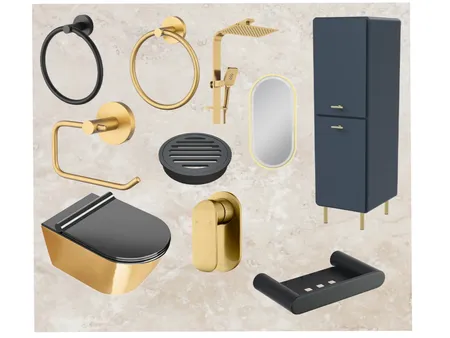 barthroom Interior Design Mood Board by omoding