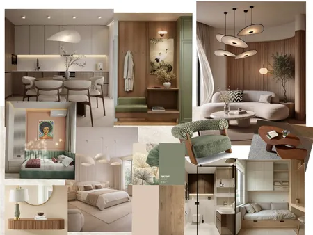 ΧΩΡΟΣ ΚΑΤΟΙΚΙΑΣ Interior Design Mood Board by Decoel