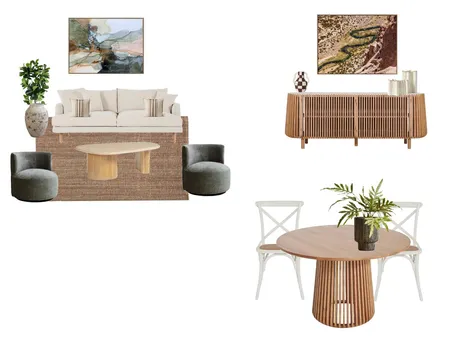 Package 1 Living+ Dining Interior Design Mood Board by IIDR Interior Design on Style Sourcebook