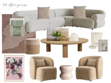 Family Lounge 1 - The Avenue Interior Design Mood Board by The VM Style Group on Style Sourcebook