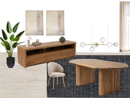 Comedor  - Modernidad Organica y Calida v1 Interior Design Mood Board by Daibrojt on Style Sourcebook