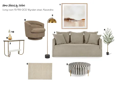 Living for NICKY - Final Selection Interior Design Mood Board by nutan.meharwade@gmail.com on Style Sourcebook