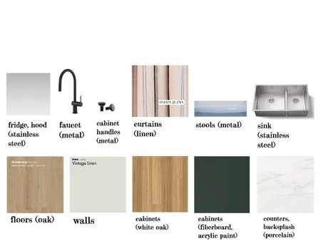 Kitchen finishes Interior Design Mood Board by Pcosta805@gmail.com