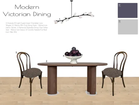 PROJECT 1 DINING Interior Design Mood Board by adriatadicvulin