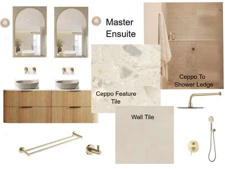 Mary & Sean's Ensuite Interior Design Mood Board by staged design on Style Sourcebook