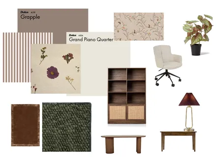 my office Interior Design Mood Board by claire.hoarau@hotmail.com
