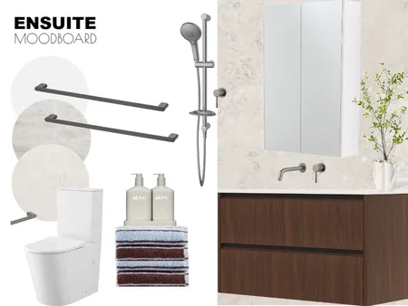 ensuite Interior Design Mood Board by admin@varlibuilding.com.au