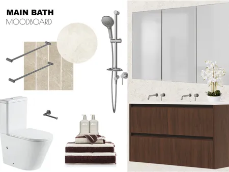 MAIN BATH WOODROFFE Interior Design Mood Board by admin@varlibuilding.com.au on Style Sourcebook