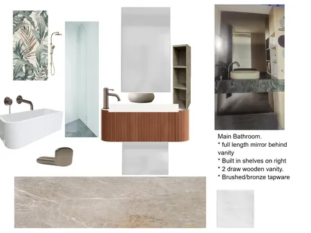 Main Bathroom Interior Design Mood Board by Renoholmes on Style Sourcebook
