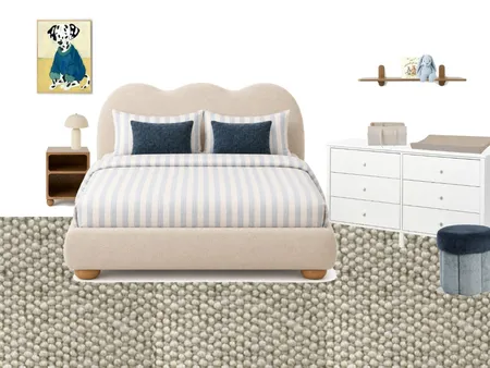 Project Nicholls - final nursery Interior Design Mood Board by Meraki Interiors