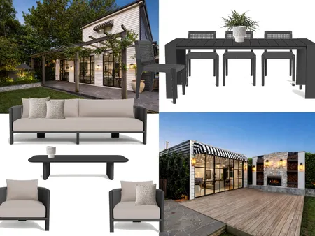 Project Nicholls - final outdoor Interior Design Mood Board by Meraki Interiors on Style Sourcebook