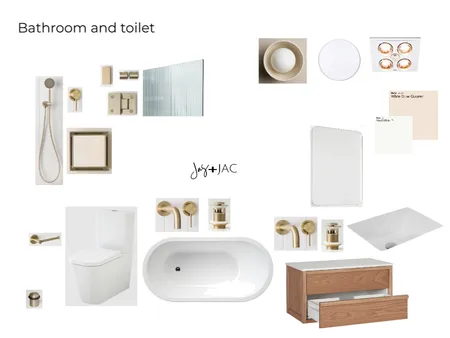 Woodlands Bathroom & Toilet Interior Design Mood Board by Jas and Jac