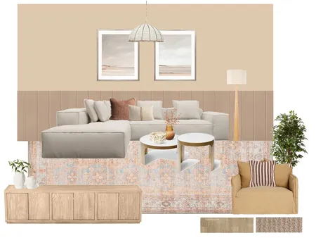 Australian living room mood Interior Design Mood Board by Studio Brennan