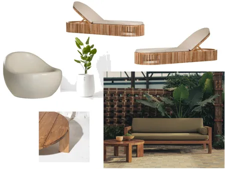South Caringbah Outdoor Space Interior Design Mood Board by Savannah Interior Design