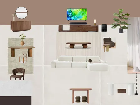 Living Space Interior Design Mood Board by Dissidiaes