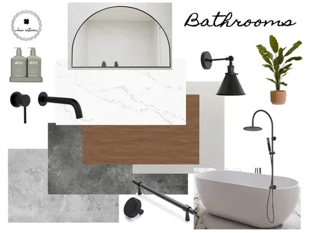 Filmer bathrooms Interior Design Mood Board by CloverInteriors