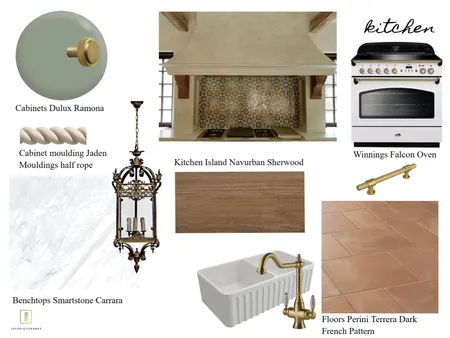 Maxlands Kitchen Interior Design Mood Board by Interiorsphere