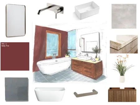 Bathroom finishes Interior Design Mood Board by Bhutchings26@icloud.com