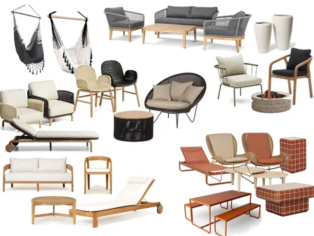 Paisajismo - Jardin Mediterraneo Interior Design Mood Board by Chi - Interior Design