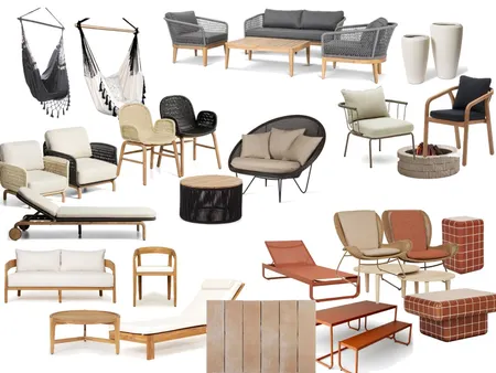Paisajismo - Balcon Urbano Interior Design Mood Board by Chi - Interior Design