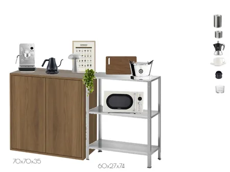 coffee station option 3 Interior Design Mood Board by Sonya Ditto