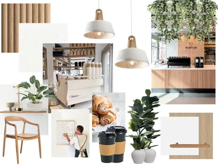 Cafe Interior Design Mood Board by Gigi27