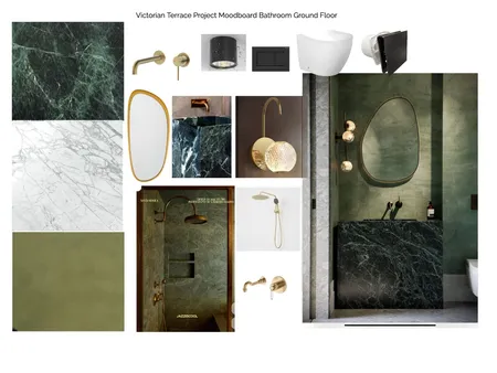 Victorian Terrace Project_Bathroom Interior Design Mood Board by Bortolotto Interiors