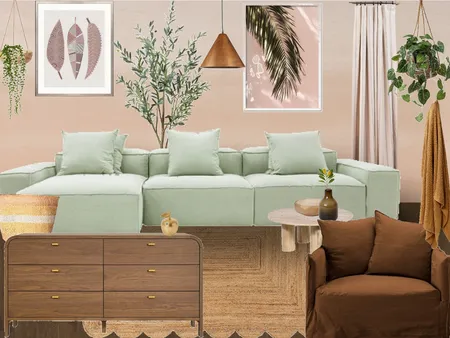 Australian-inspired living room mood board Interior Design Mood Board by catrinamurray@yahoo.com.au